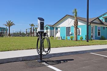 Electric car charging stations